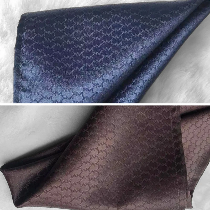 Self Textured Glossy Premium 13x13 Pocket Squares. PS-13044
