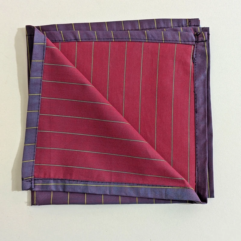 Both Side Useable 13x13 Pocket Square. PS-13022