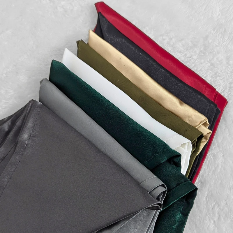 Single Color Satin 13x13 Pocket Squares. PS-13062