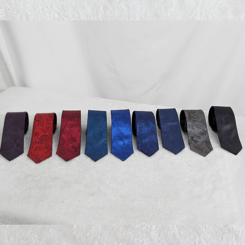 Colorful Paisley Neck Ties. TIE-15
