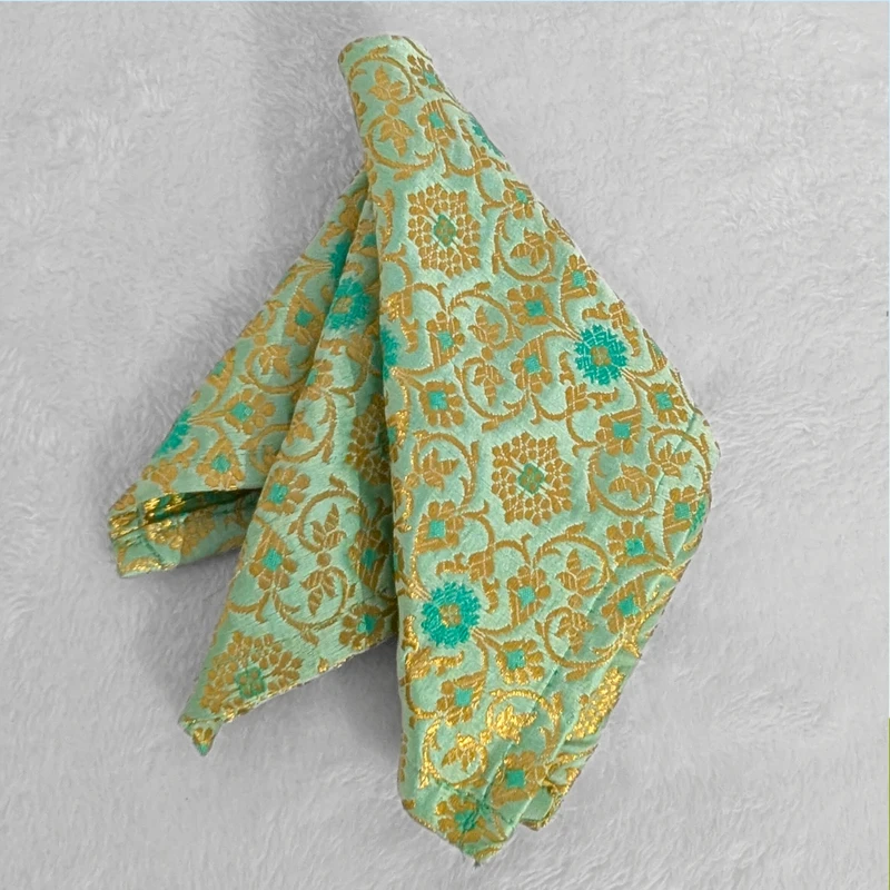 Self Textured Premium 13x13 Pocket Square. PS-13038 - Image 3