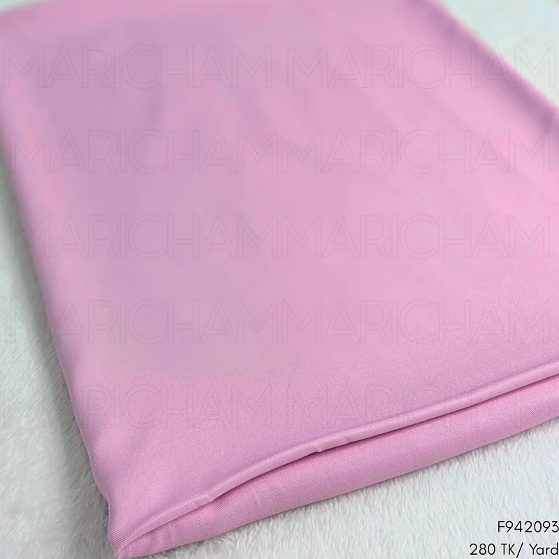 Pink Color Viscose Stretchable Fabric F942093