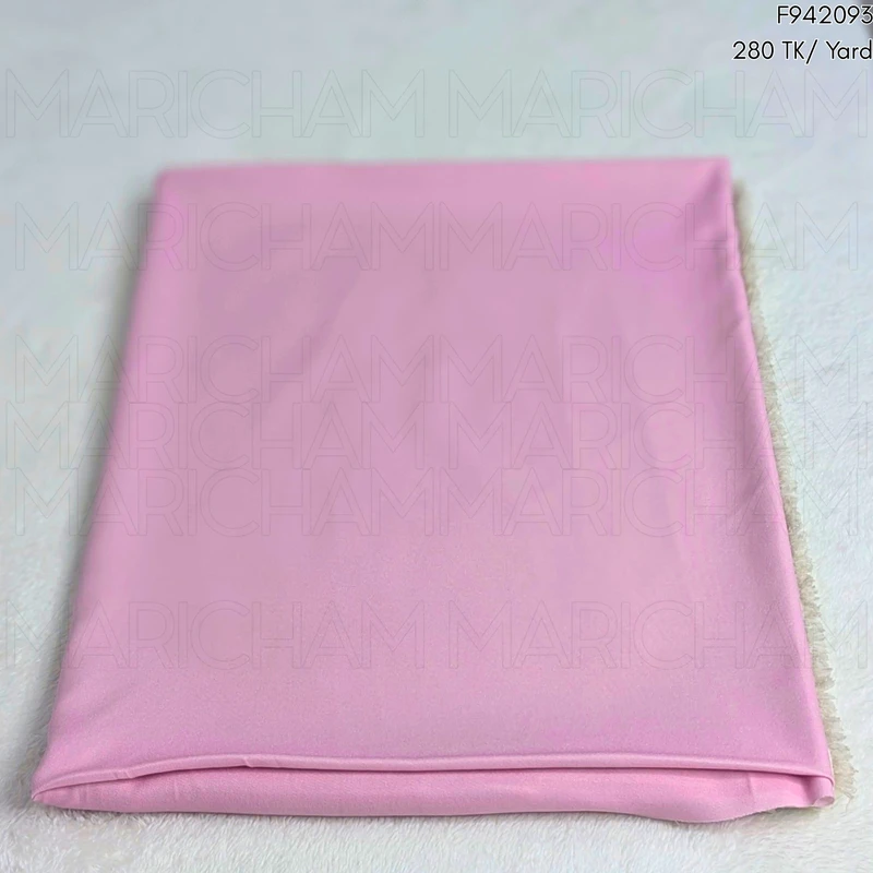 Pink Color Viscose Stretchable Fabric F942093 - Image 3