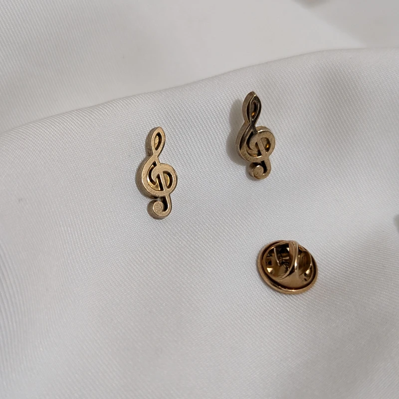 Musical Designed Metal Lapel Pin. MLP-94