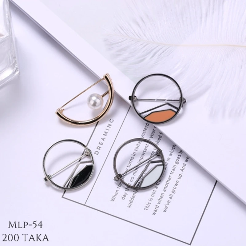 Stylish Metal Lapel Pin. MLP-54