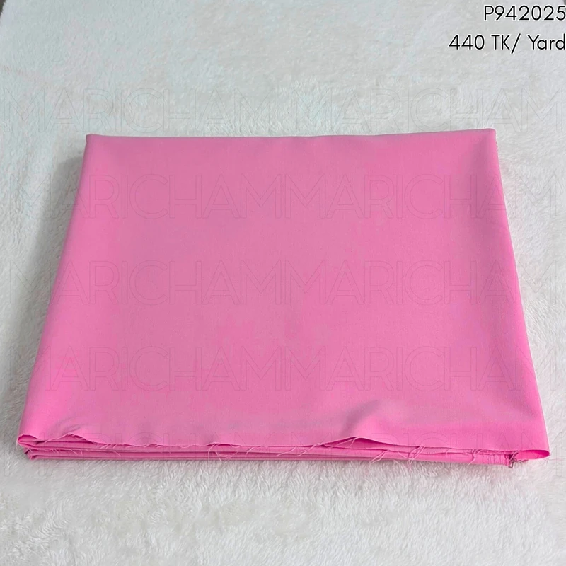 Pink Stretchable Bottom Fabric P942025 - Image 3