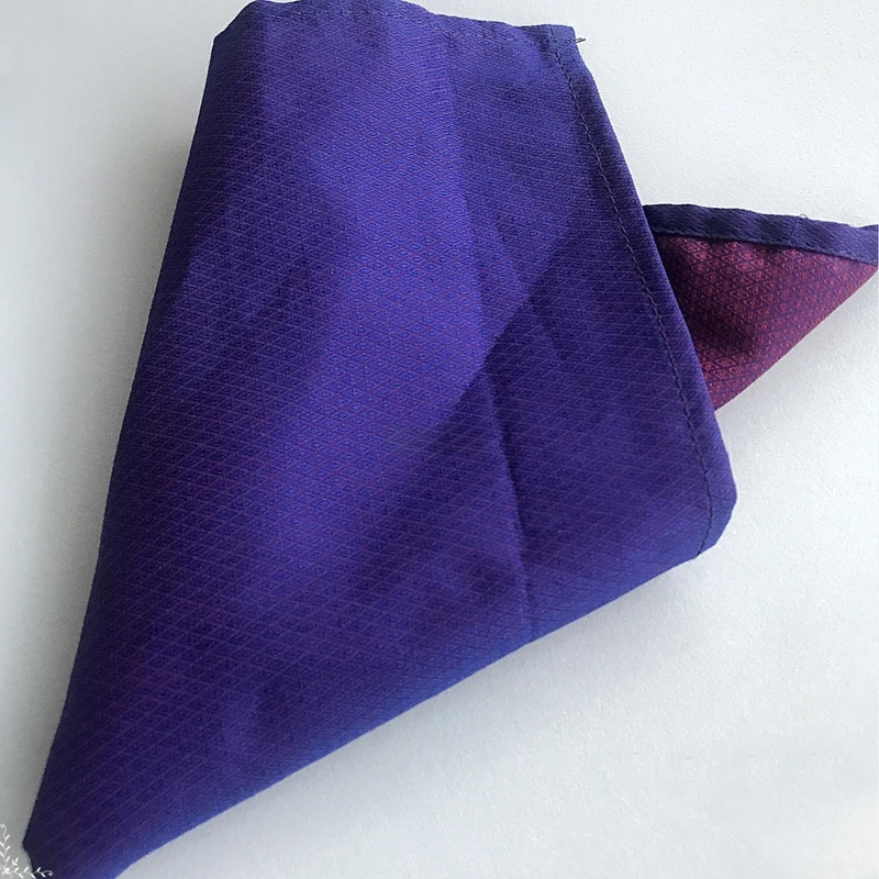 Self Textured Both Side Useable 10x10 pocket Squares. PS-1007 - Image 3