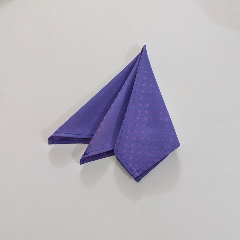 Self Textured Both Side Useable 10x10 pocket Squares. PS-1007 - Image 5
