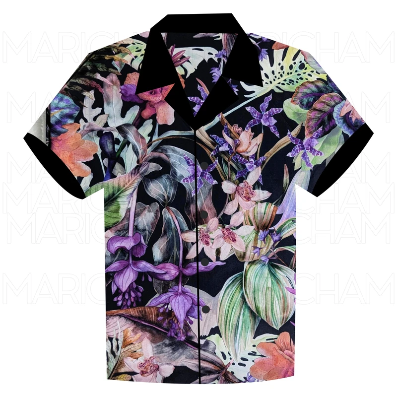 Colorful Tropical Design Stretchable Fabric F942080 - Image 7