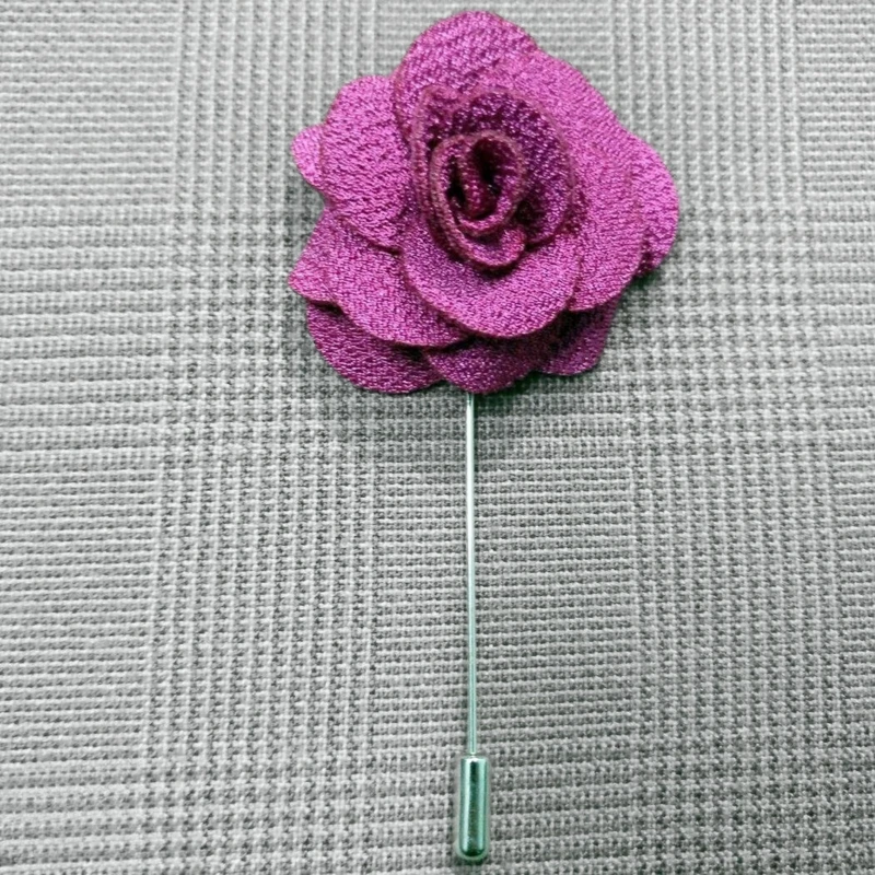 Light Color Floral Lapel Pin. FLP-4