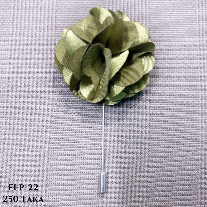 Glossy Solid Color Floral Lapel Pin. FLP-5 - Image 4