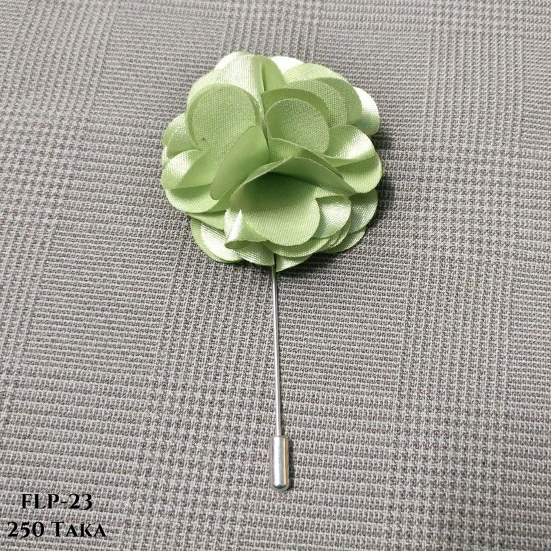 Glossy Solid Color Floral Lapel Pin. FLP-5 - Image 5