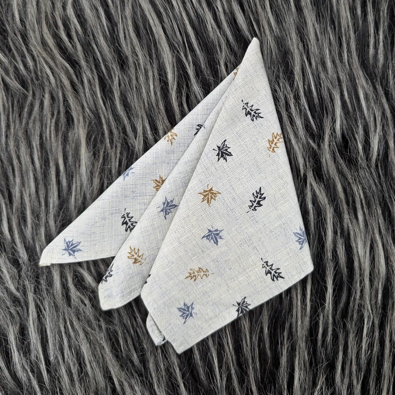 Floral 10x10 Pocket Square. PS-1011