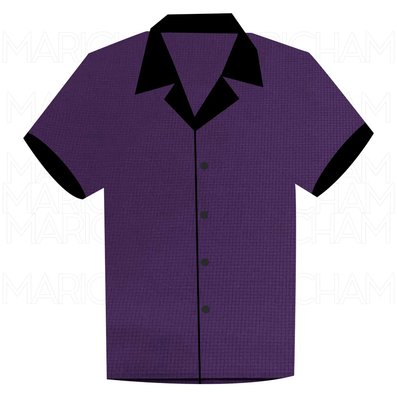 Purple Color Viscose Stretchable Fabric F942097 - Image 5