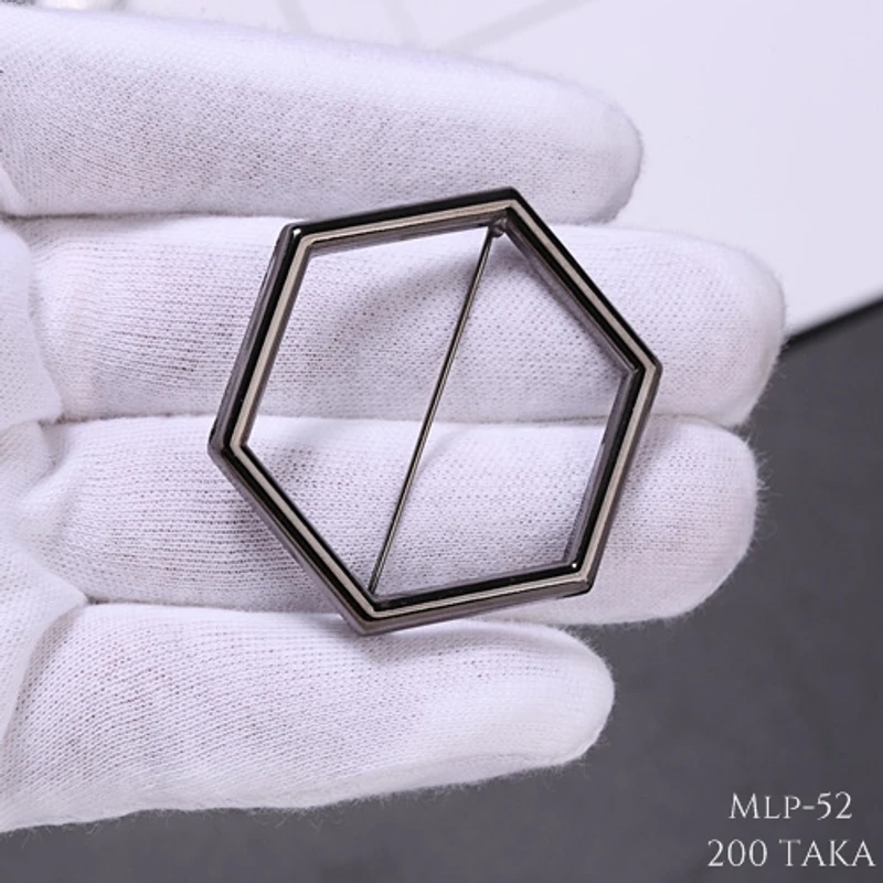 Stylish Metal Lapel Pin. MLP-52