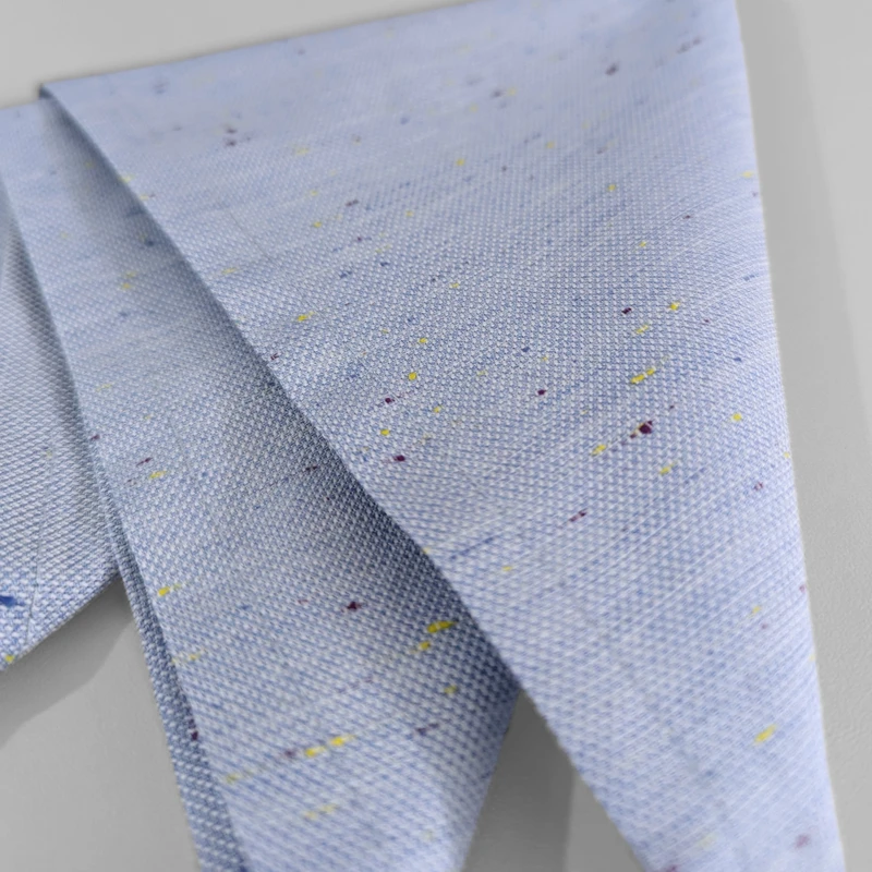 Classic Self Textures On Sky Blue Color 13x13 Pocket Square. PS-13033