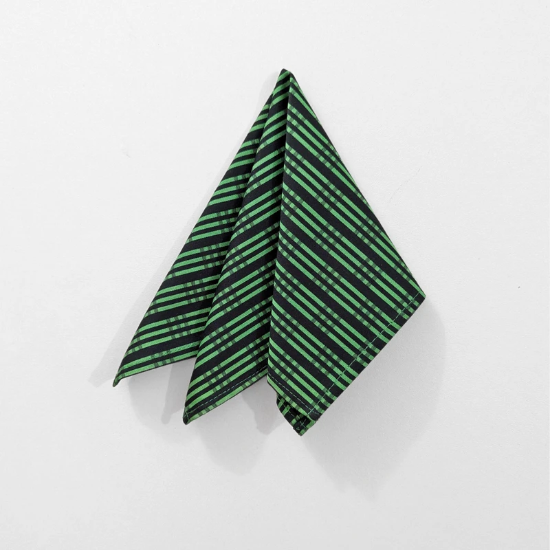 Striped 10x10 Pocket Square. PS-1013