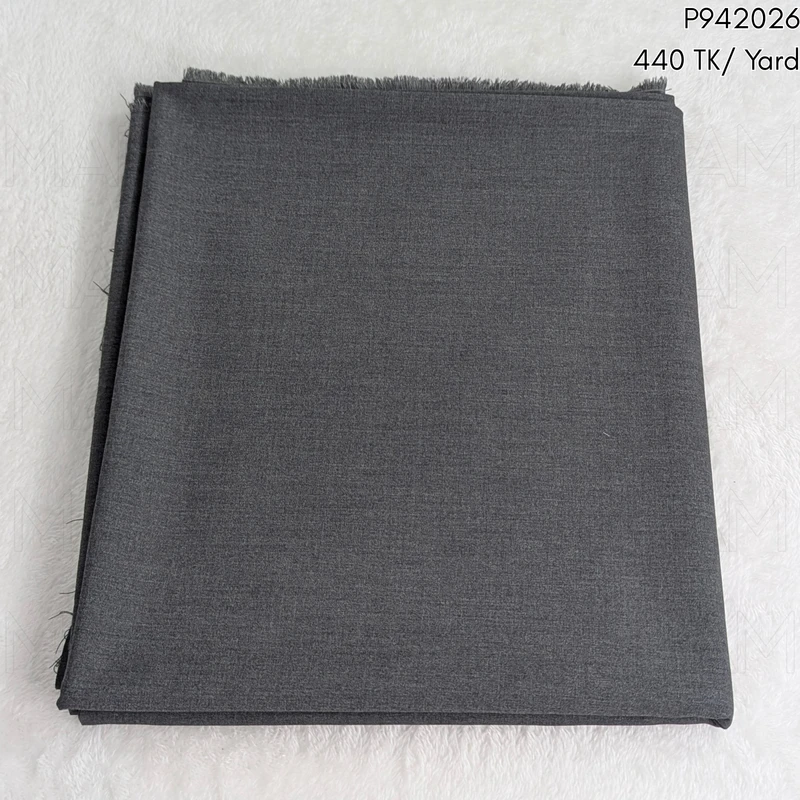 Dark Grey Stretchable Bottom Fabric P9420256 - Image 3