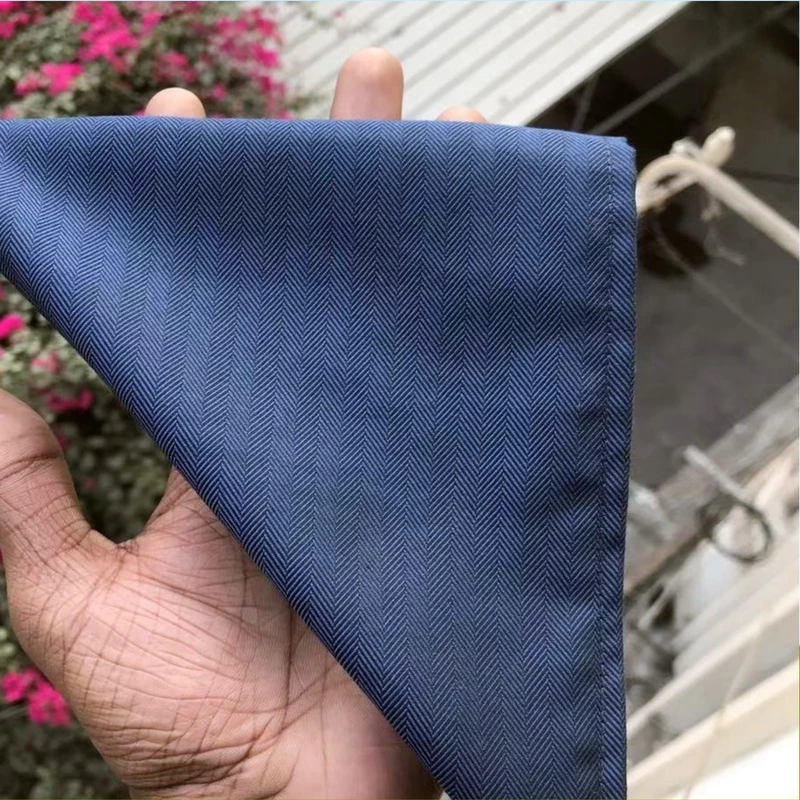 Blue Color 13x13 Pocket Square. PS-13040