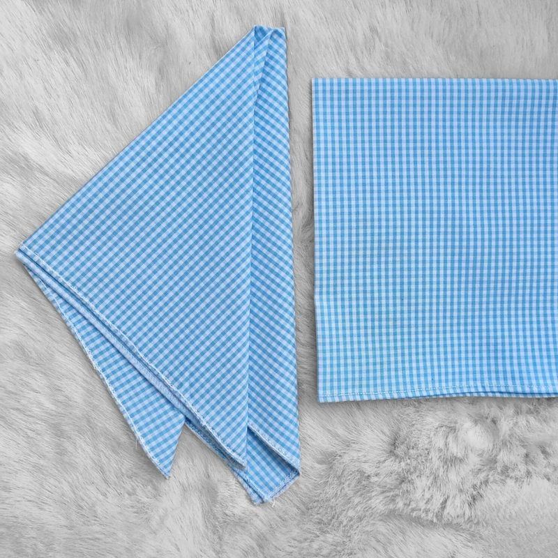 Checkered 13x13 Pocket Squares. PS-13013