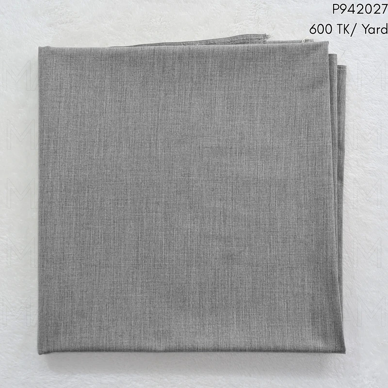 Silver Grey Stretchable Bottom Fabric P942027
