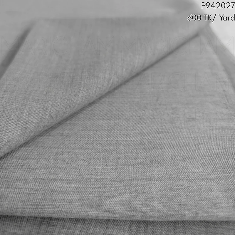 Silver Grey Stretchable Bottom Fabric P942027