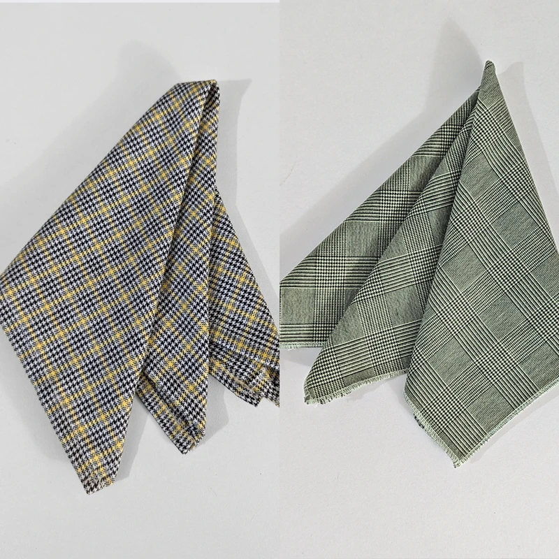 Checkered 13x13 Pocket Squares. PS-13011