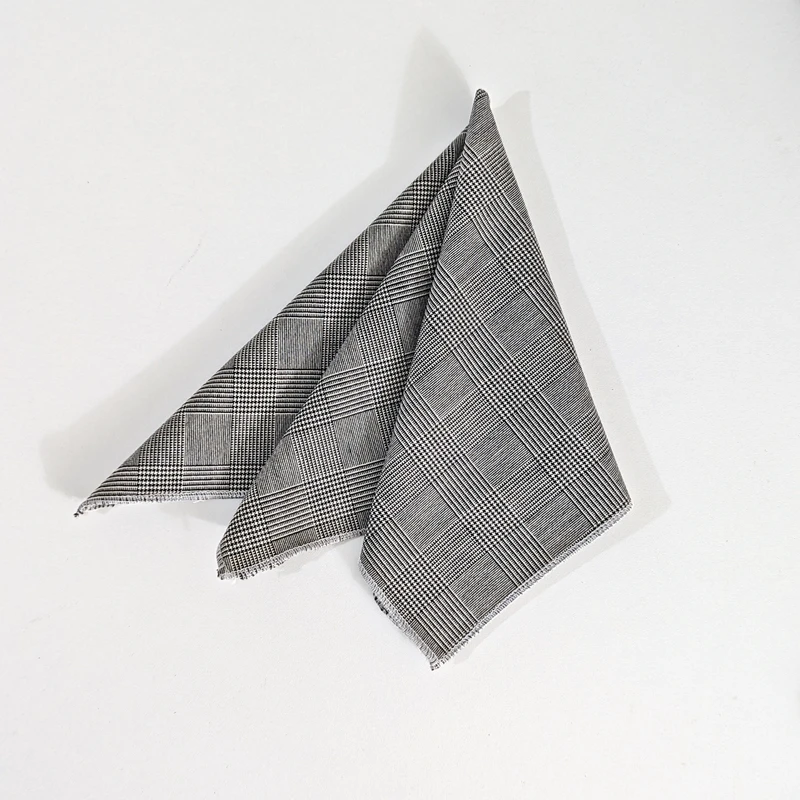 Checkered 13x13 Pocket Squares. PS-13011