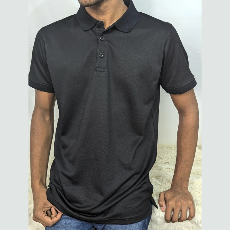 Black PK Polo. PK-1 - Image 3