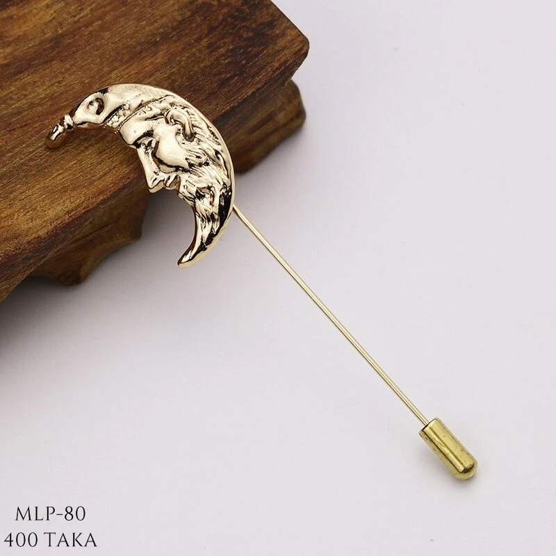 Moon Face Metal lapel Pin. MLP-80 - Image 4