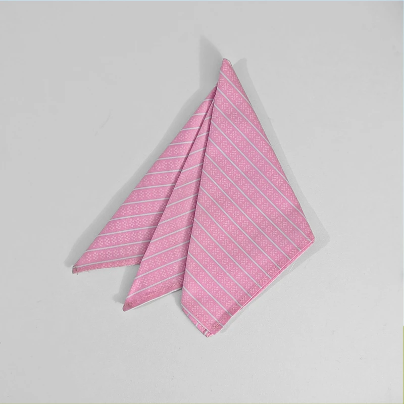 Striped 13x13 Pocket Squares. PS-13026