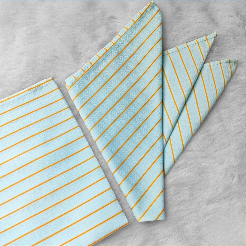 Striped 13x13 Pocket Squares. PS-13026 - Image 7