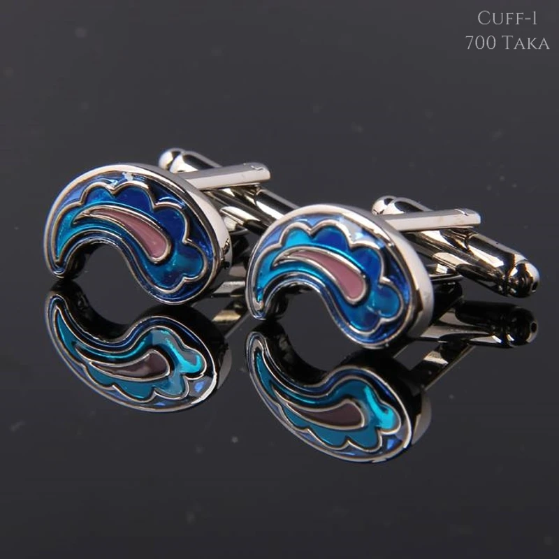 Turquoise Cufflinks. Cuff-1
