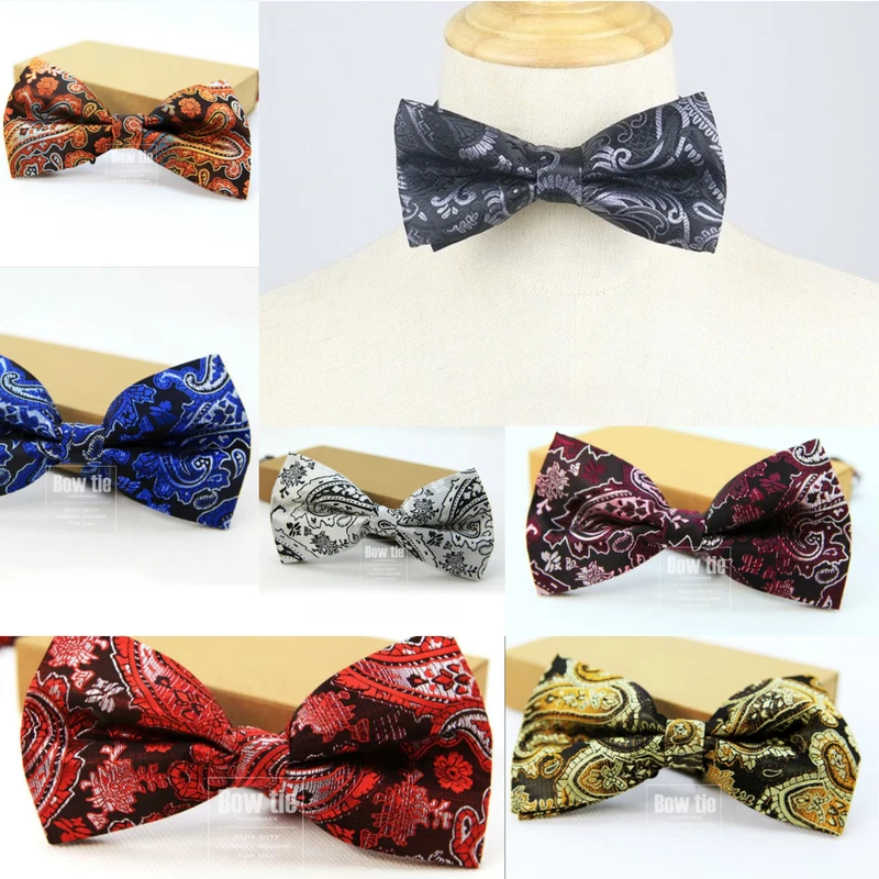Paisley Jacquard Bow Ties. Bow-9