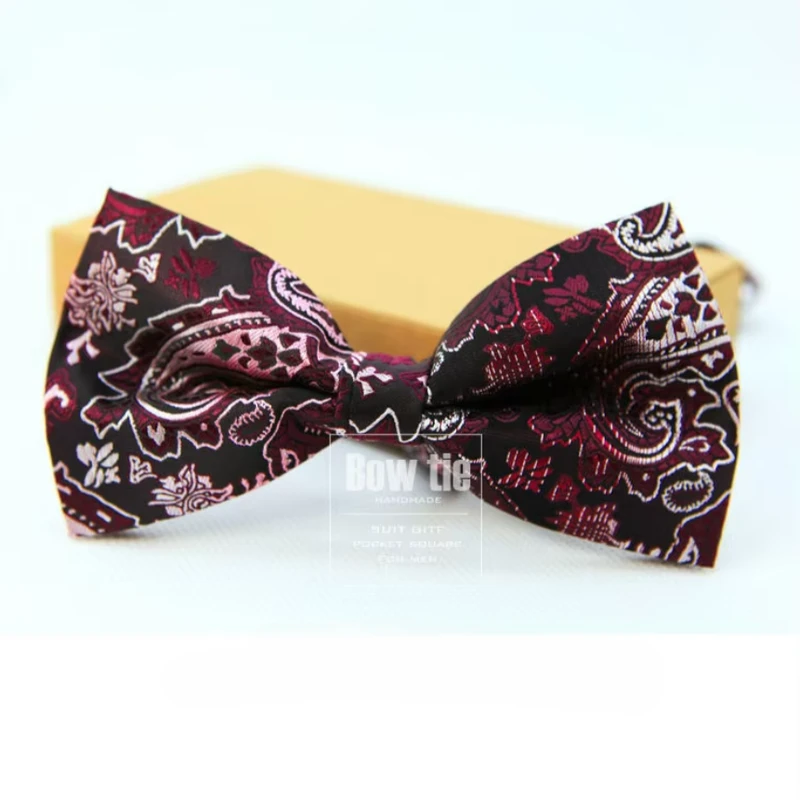 Paisley Jacquard Bow Ties. Bow-9 - Image 4