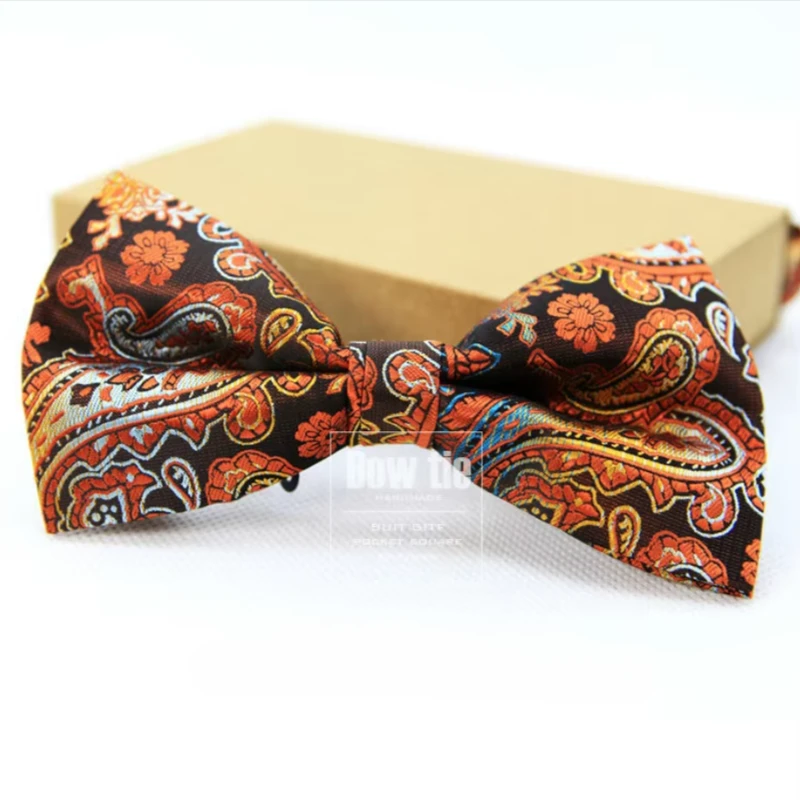Paisley Jacquard Bow Ties. Bow-9 - Image 6