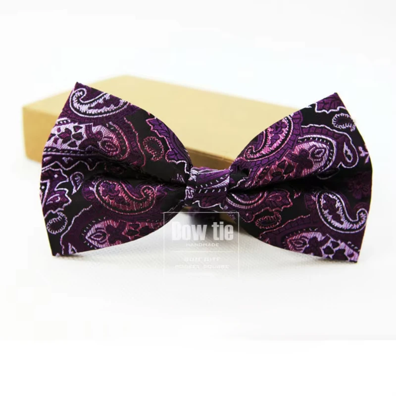 Paisley Jacquard Bow Ties. Bow-9 - Image 7
