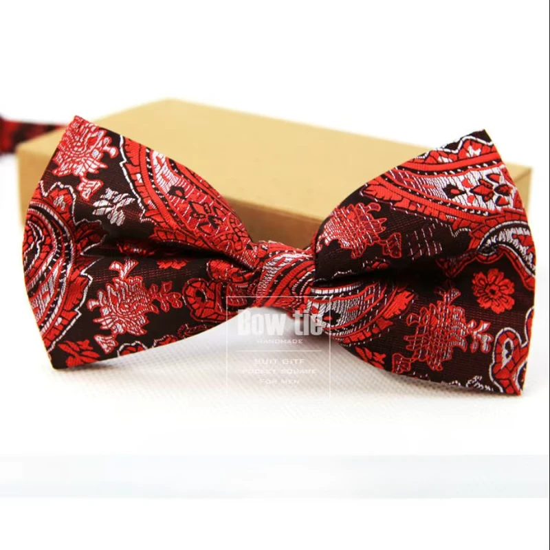 Paisley Jacquard Bow Ties. Bow-9 - Image 8