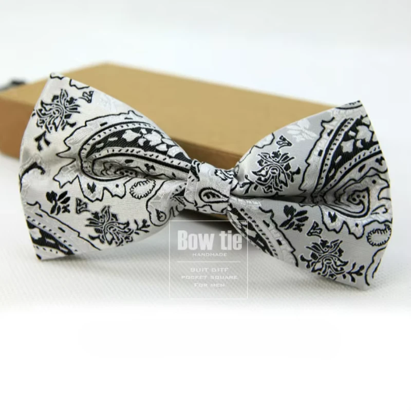 Paisley Jacquard Bow Ties. Bow-9 - Image 9