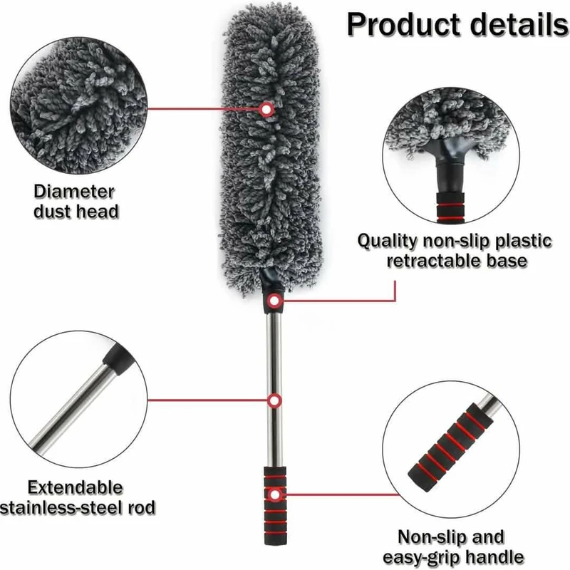 Premium Quality Microfiber Duster for Car,  Home and Office