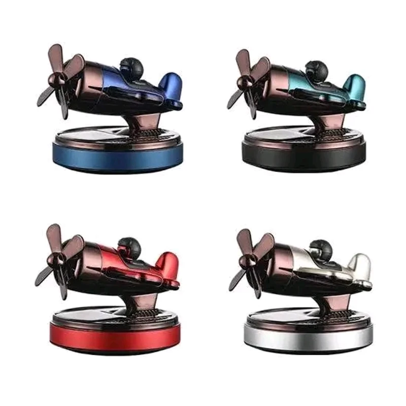 Metal Aeroplane Type Dashboard Perfume
