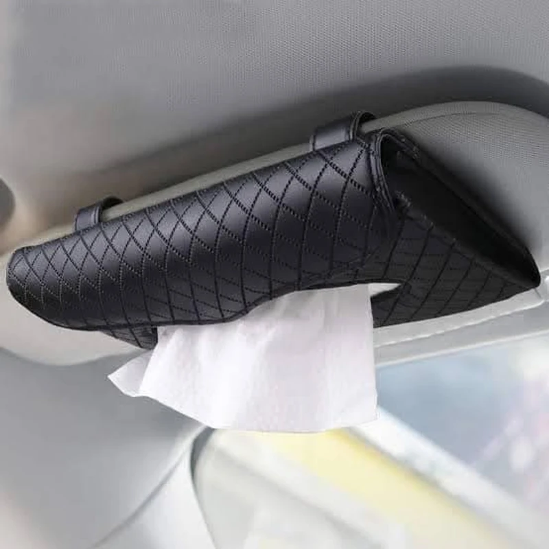 Car Sun Visor Tissue Box