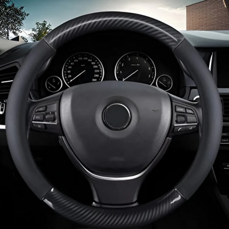 Carbon Fiber Steering Wheel Cover