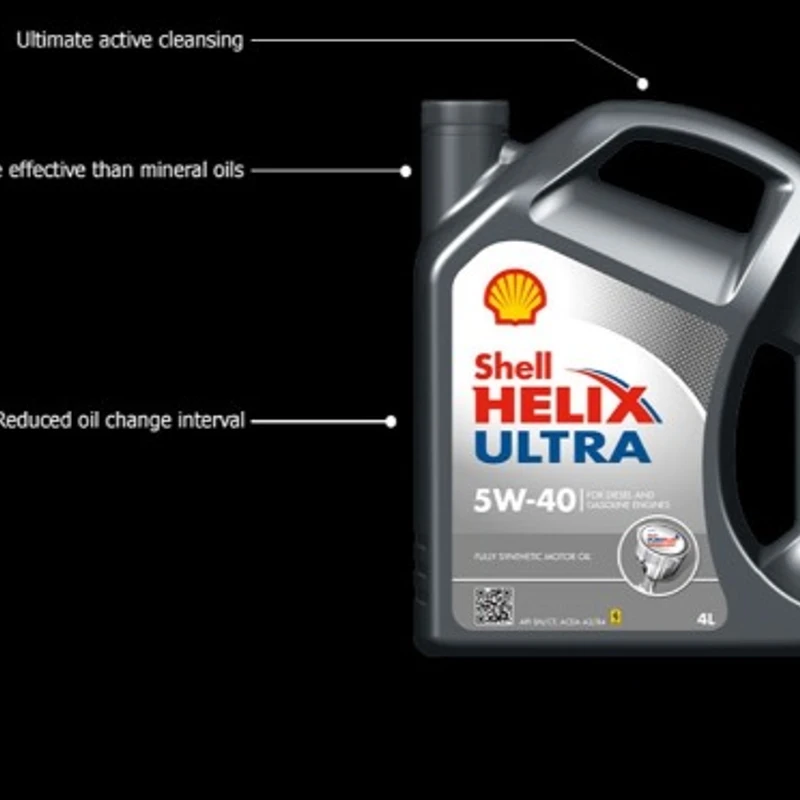 Shell Helix Ultra (5W-40) Engine full synthetic engine oil 4L