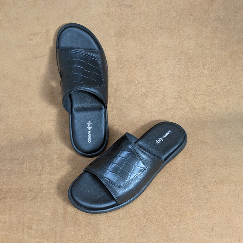 Premium Leather Slider