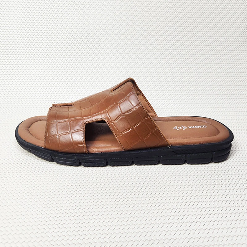 Men’s Leather Sandal in LBR