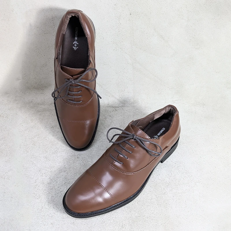 Formal Leather Shoes for Men (Hidden Elastic for Easy Wear)