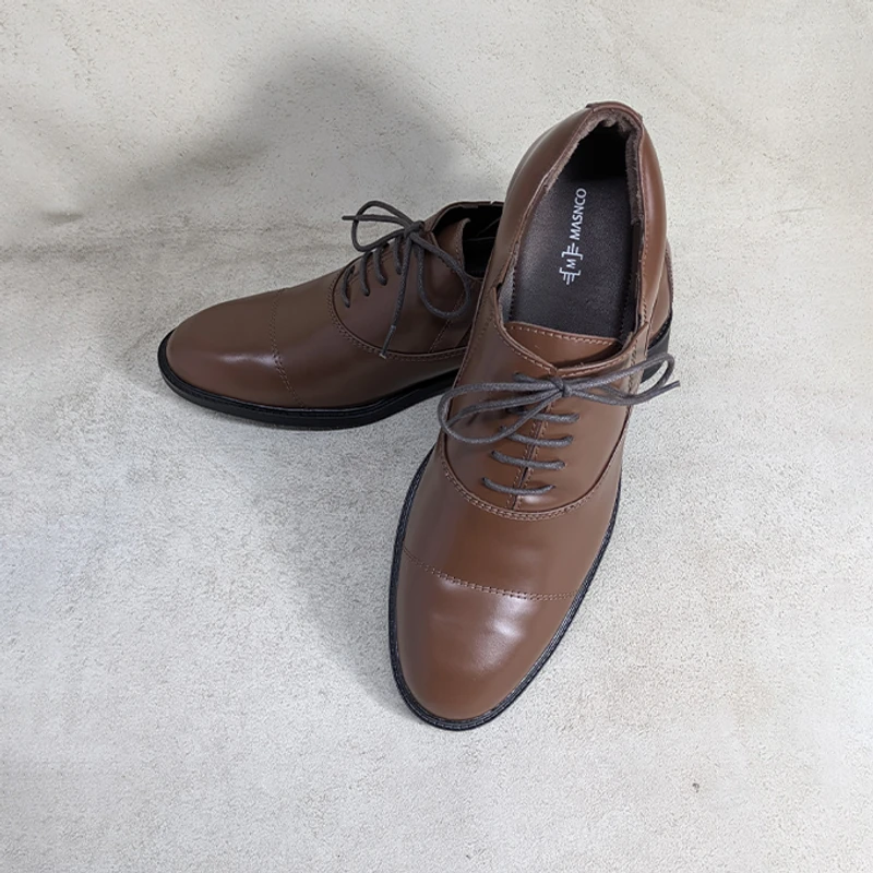 Formal Leather Shoes for Men (Hidden Elastic for Easy Wear) - Image 5