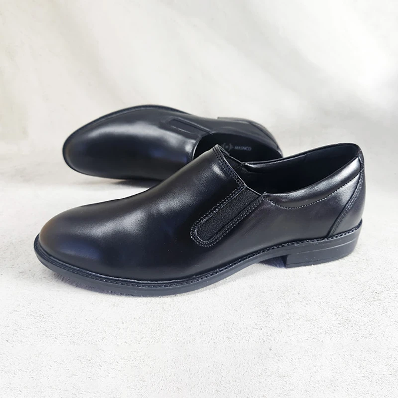Easy to Wear Leather Shoe (Elastic on the Sides)