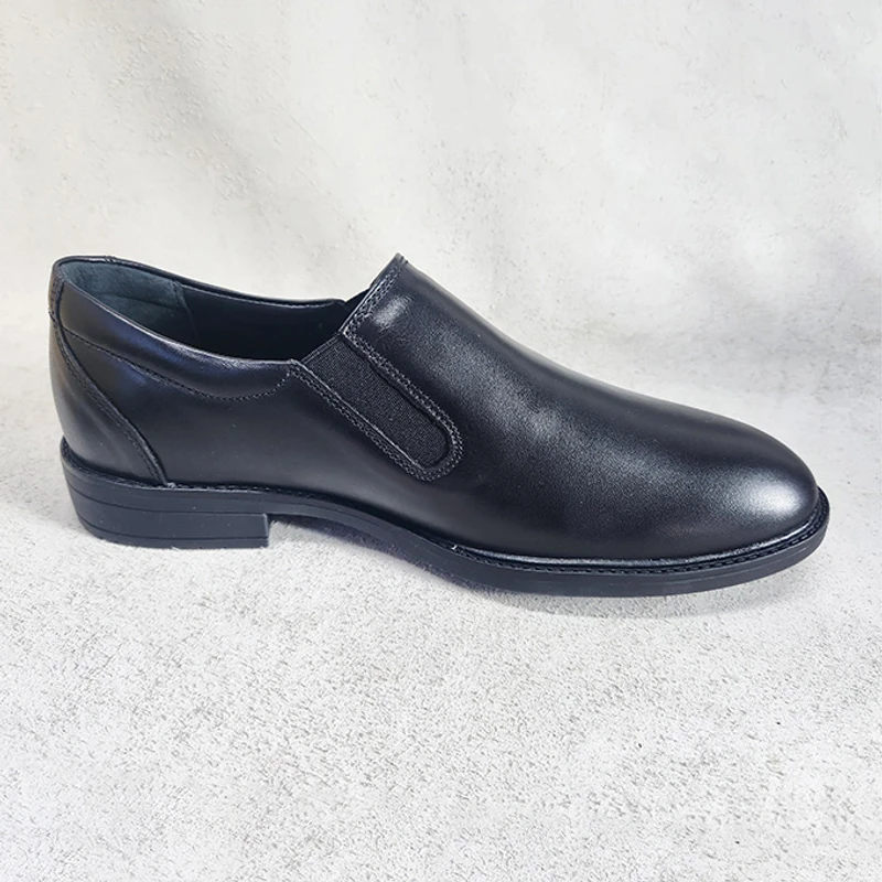 Easy to Wear Leather Shoe (Elastic on the Sides)